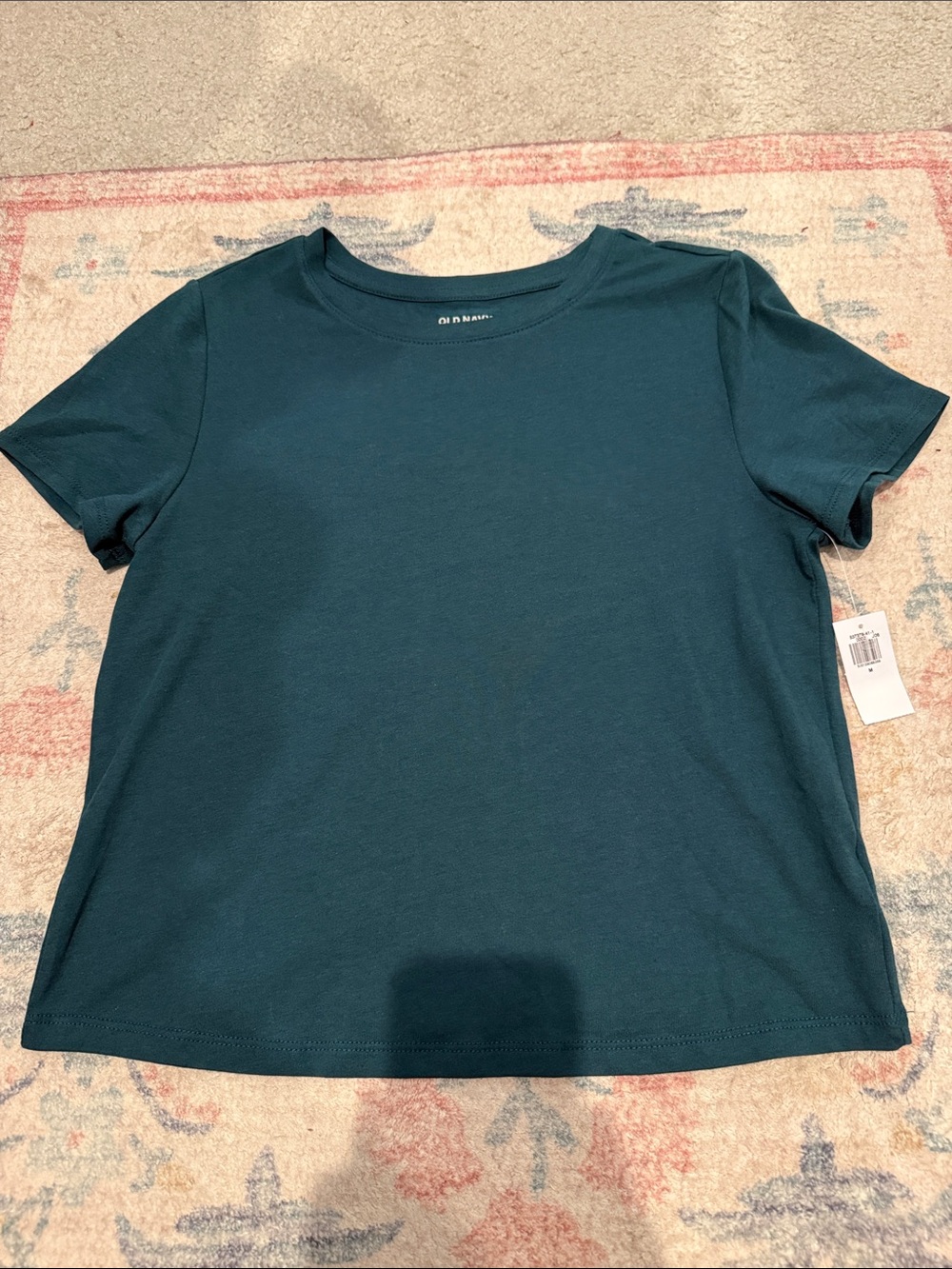 NWT Old Navy Bestee t shirt in dark green/teal